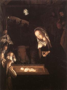 海特亨 托特 桑特 敭斯 Nativity, at Night